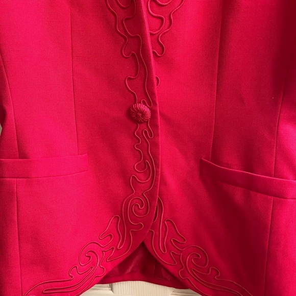 KASPER~BLAZER~SHORT SLEEVE~10 - Picture 9 of 10